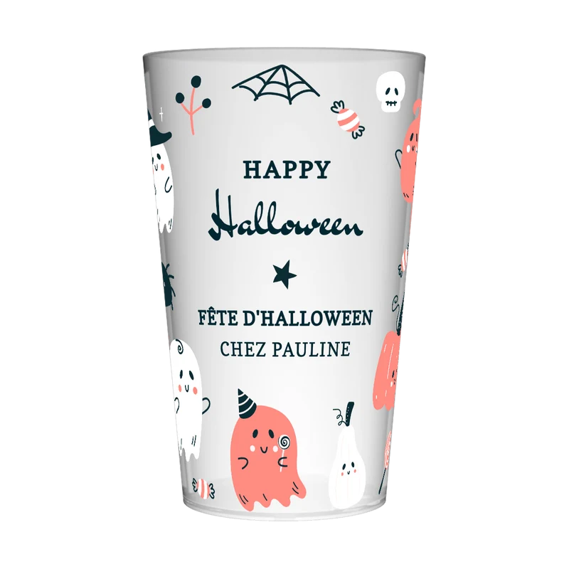 Gobelet personnalisé Halloween Happy