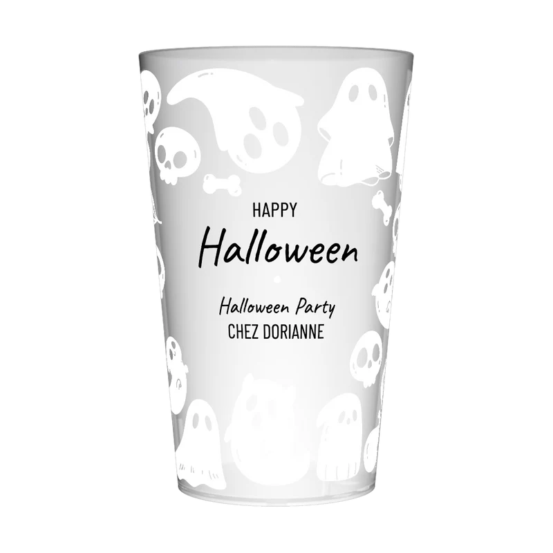 Gobelet personnalisé Halloween Spectre