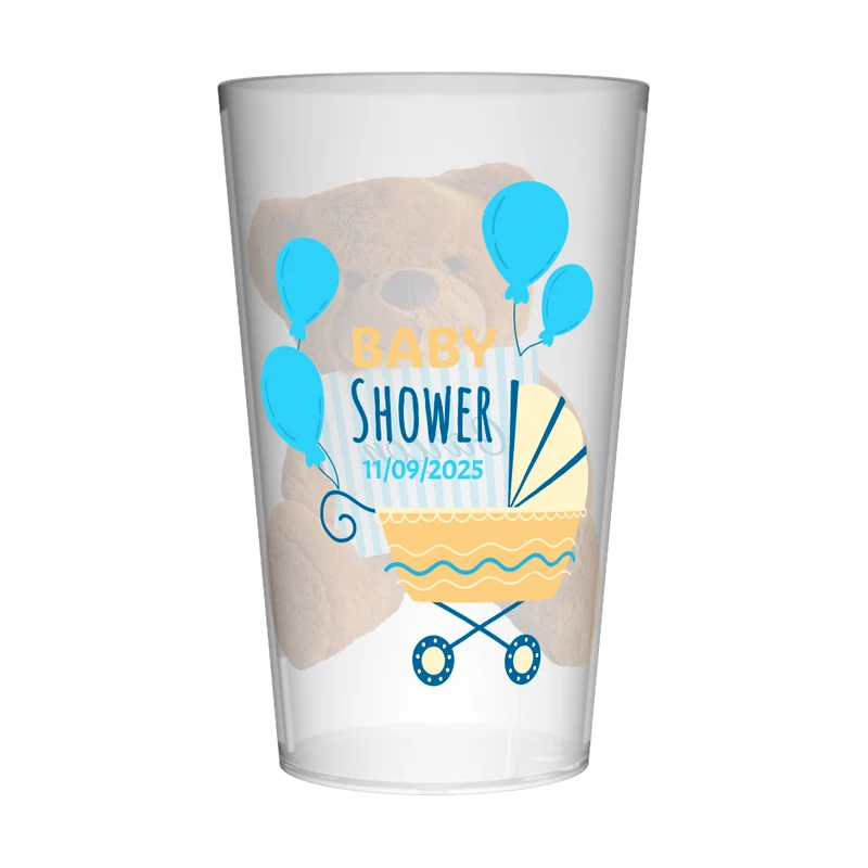 Gobelet personnalisé Baby Shower Peluche