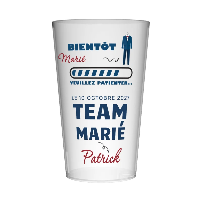 Gobelet personnalisé pour EVG Tenue