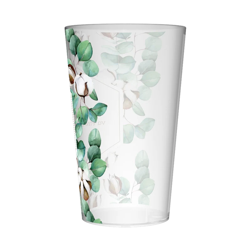 Gobelet personnalisé Baby Shower Fleur de coton