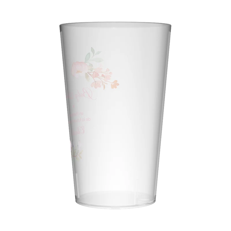 Gobelet personnalisé Baby Shower Rose