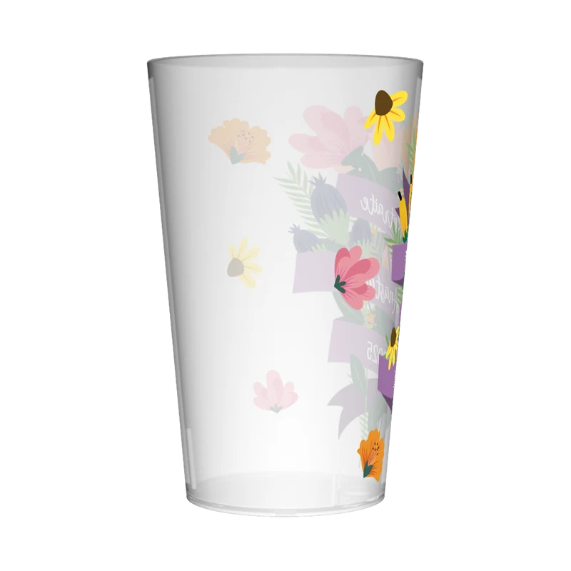 Gobelet personnalisé Retraite Bouquet Fleurs