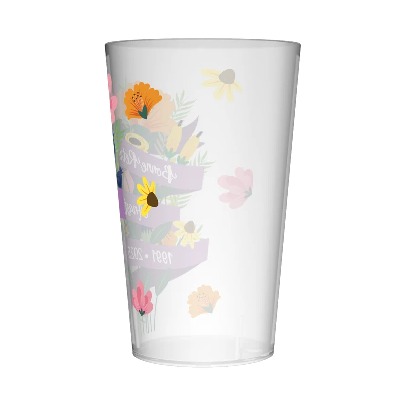 Gobelet personnalisé Retraite Bouquet Fleurs
