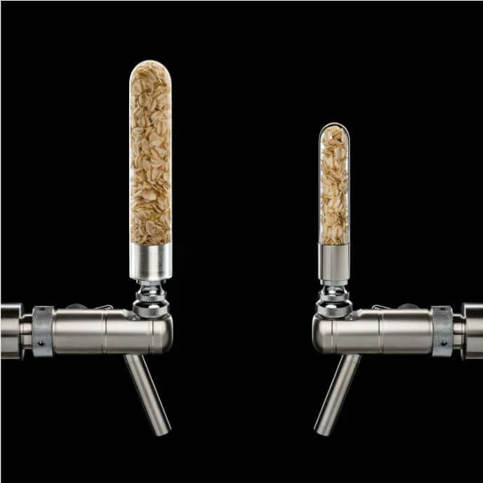 Zapfhahngriff Brilliance Glas „Ernte“ – Handgefertigte Glaskunst