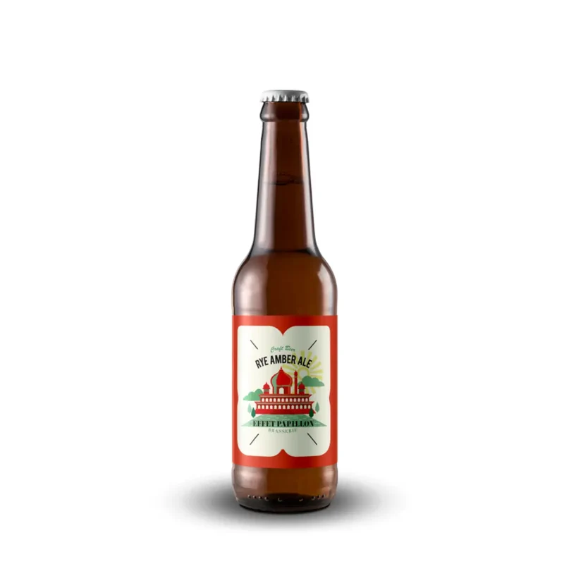 Effet Papillon - Rye Amber Ale Bio 33cL - Ambrée