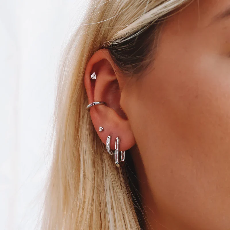 Piercing Nébuleuse bijoux (unité) - Cléo argent