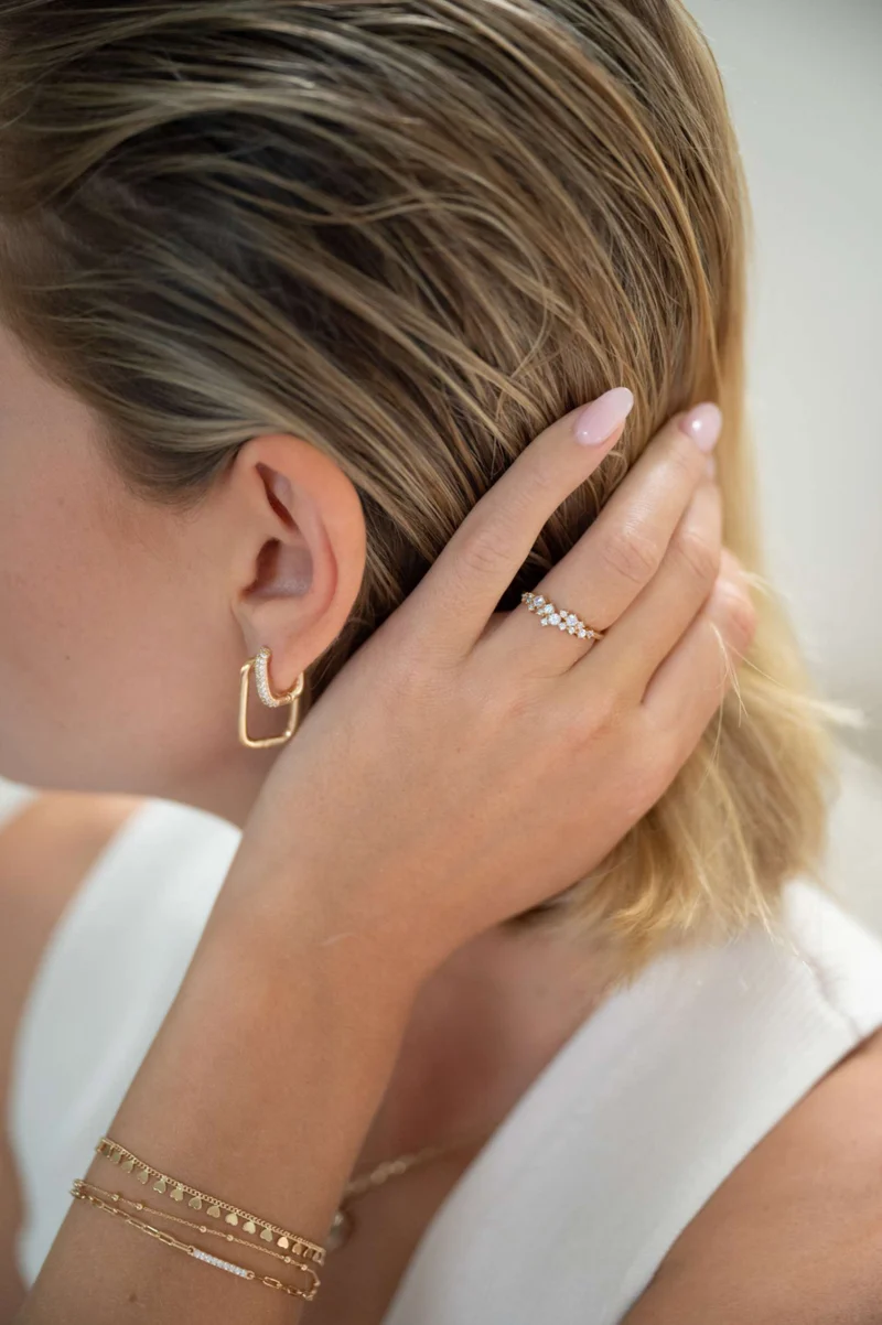 Bague empierrée - Théa
