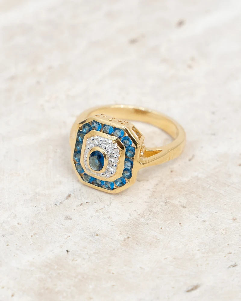 Bague empierrée - Zélie
