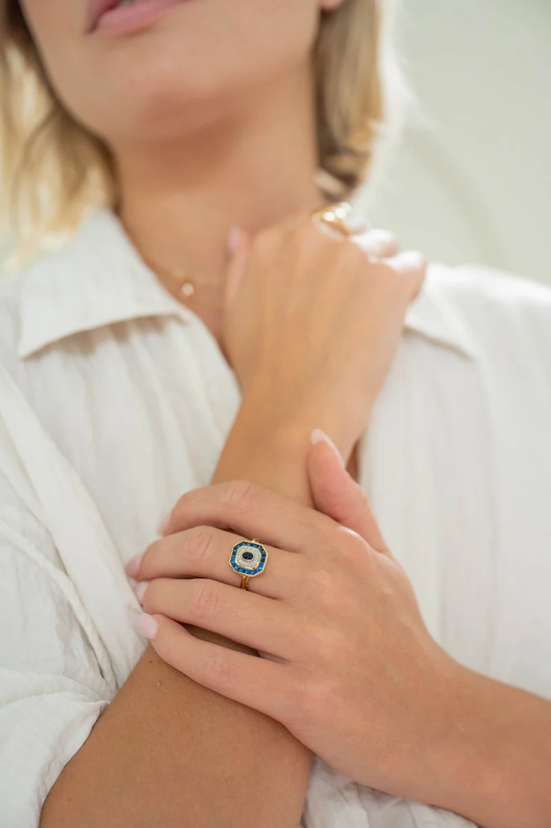 Bague empierrée - Zélie