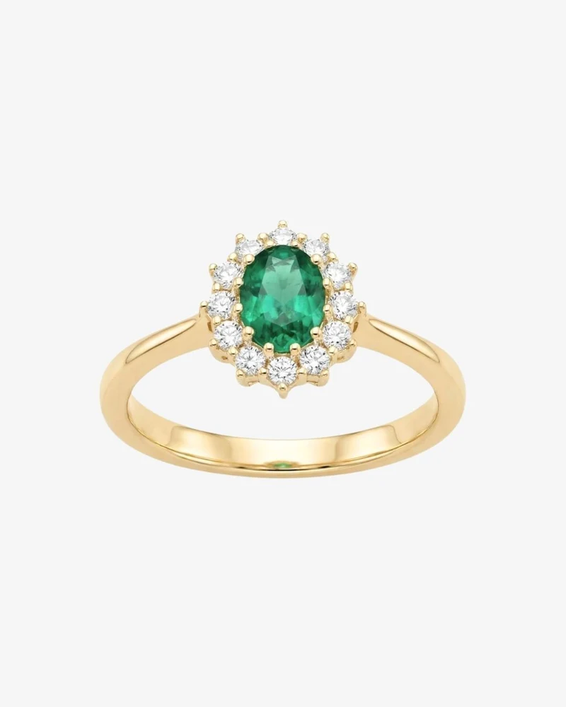 Bague - Solar verte