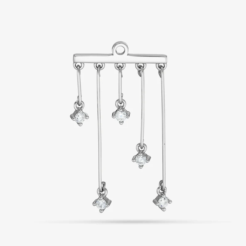 Puces Nébuleuse bijoux Argent (unité) - Pluie d'étoiles