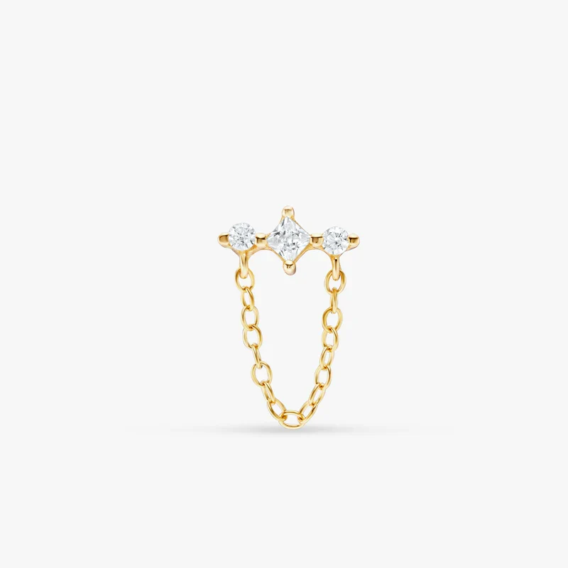 Puces Nébuleuse bijoux (unité) - Isis blanche