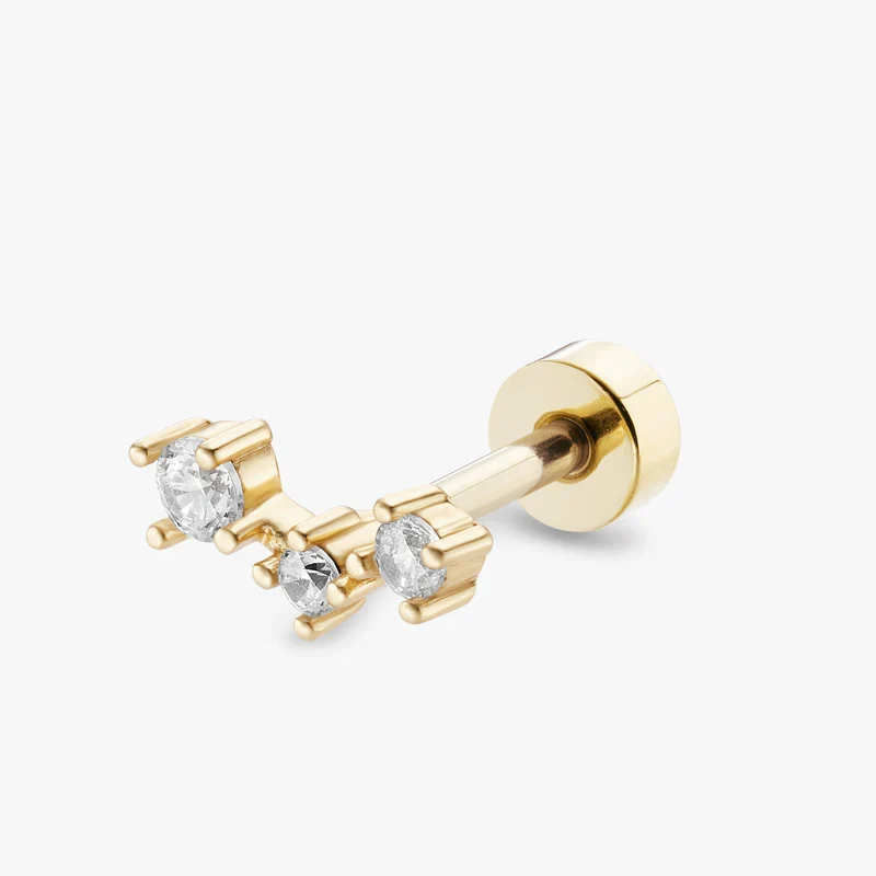 Piercing Nébuleuse bijoux (unité) - Orion blanc