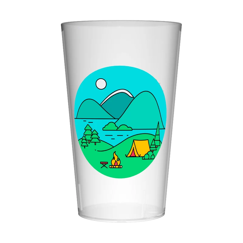 Gobelet personnalisé Cousinade Camping