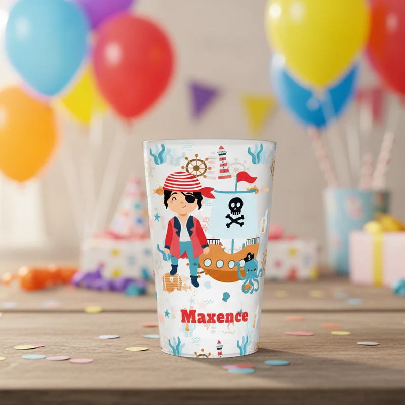 Gobelet personnalisé Enfant Pirate
