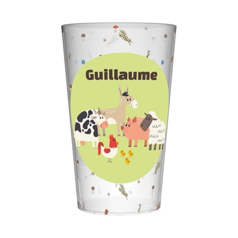 Gobelet personnalisé Enfant Ferme