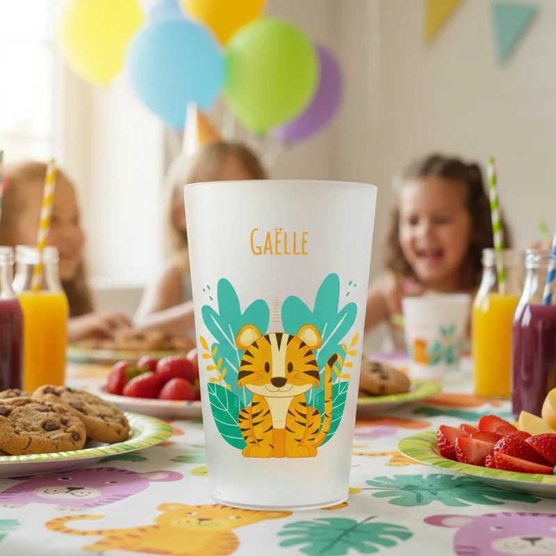 Gobelet personnalisé Enfant Tigre