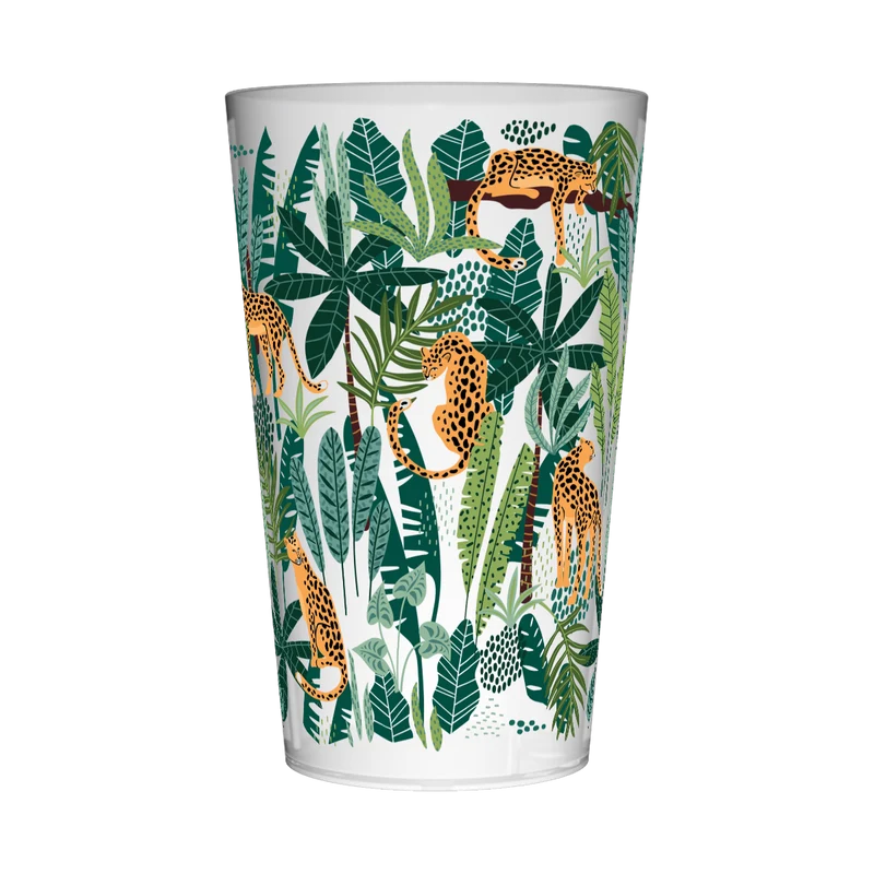 Gobelet personnalisé Déco Jungle & Léopard