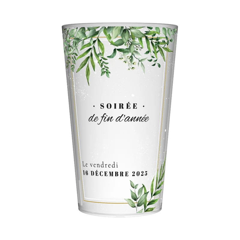 Gobelet personnalisé Soirée Chic