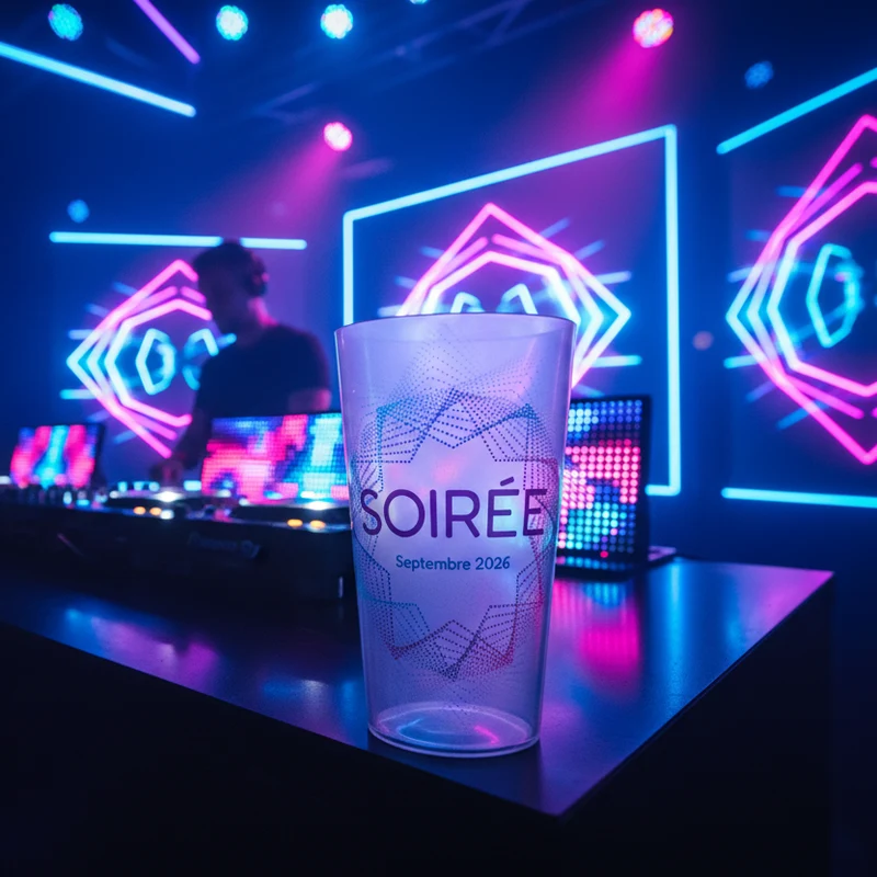 Gobelet personnalisé Soirée Sound