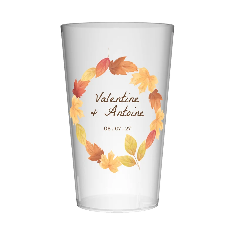 Gobelet personnalisé Mariage Automne