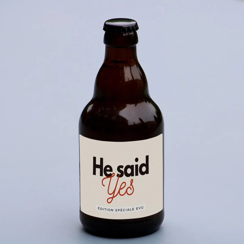 Bière he said yes