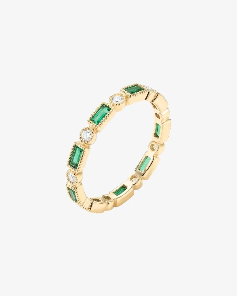 Bague - Celeste verte