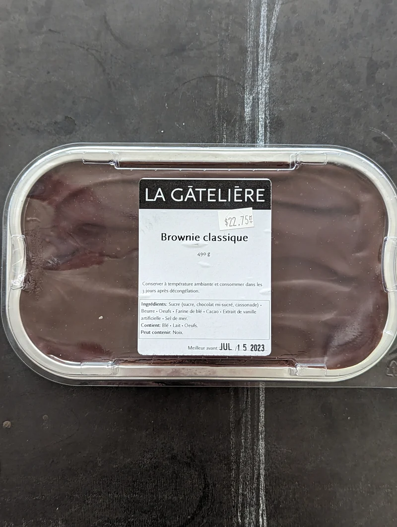 Brownies Ganache