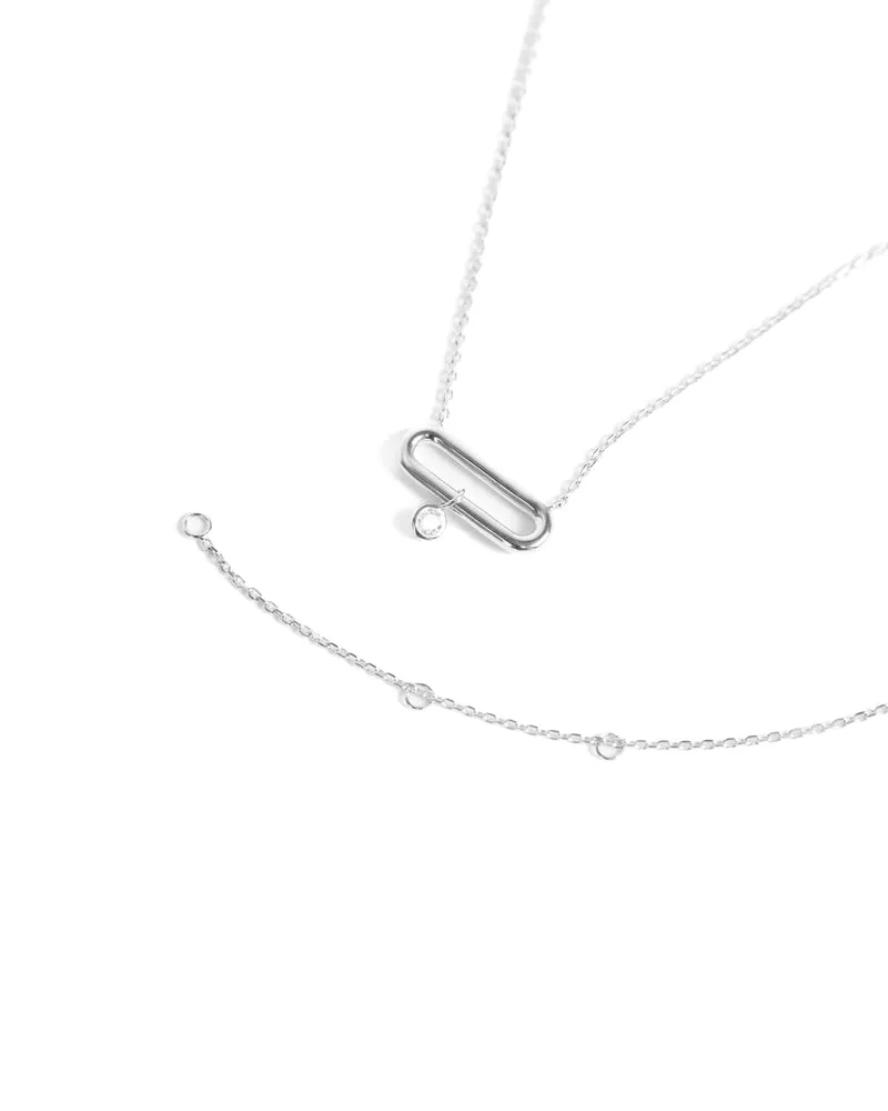 Collier argent - IRIS