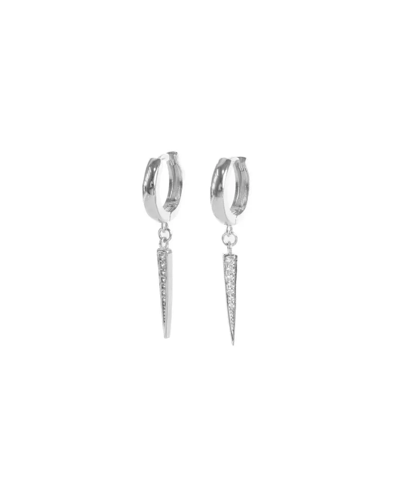Mini créoles argent (unité) - KLEOFINA