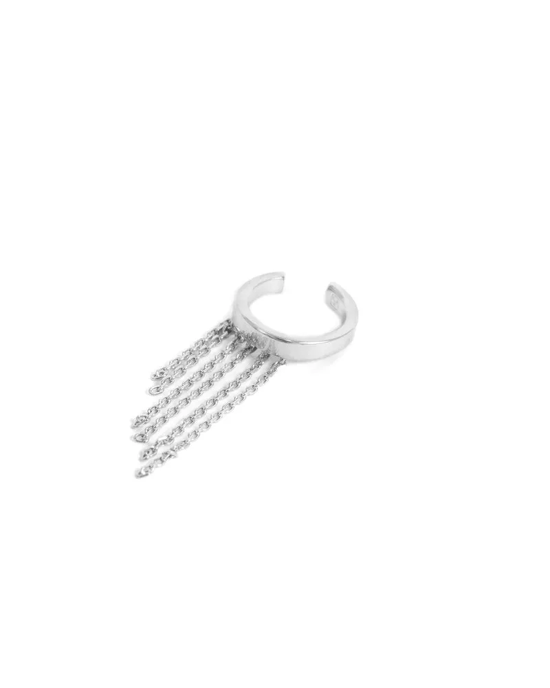 Earcuff argent - Dina