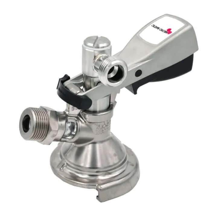 Micro Matic Zapfkopf Typ A (Flach) 90° Thekenanstich