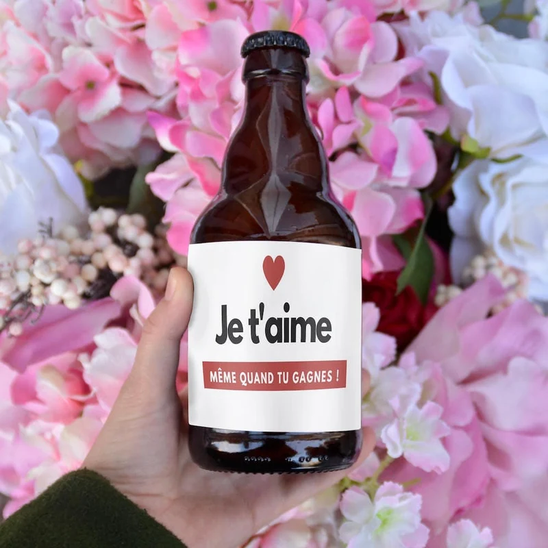 Bière je t'aime même quand tu gagnes
