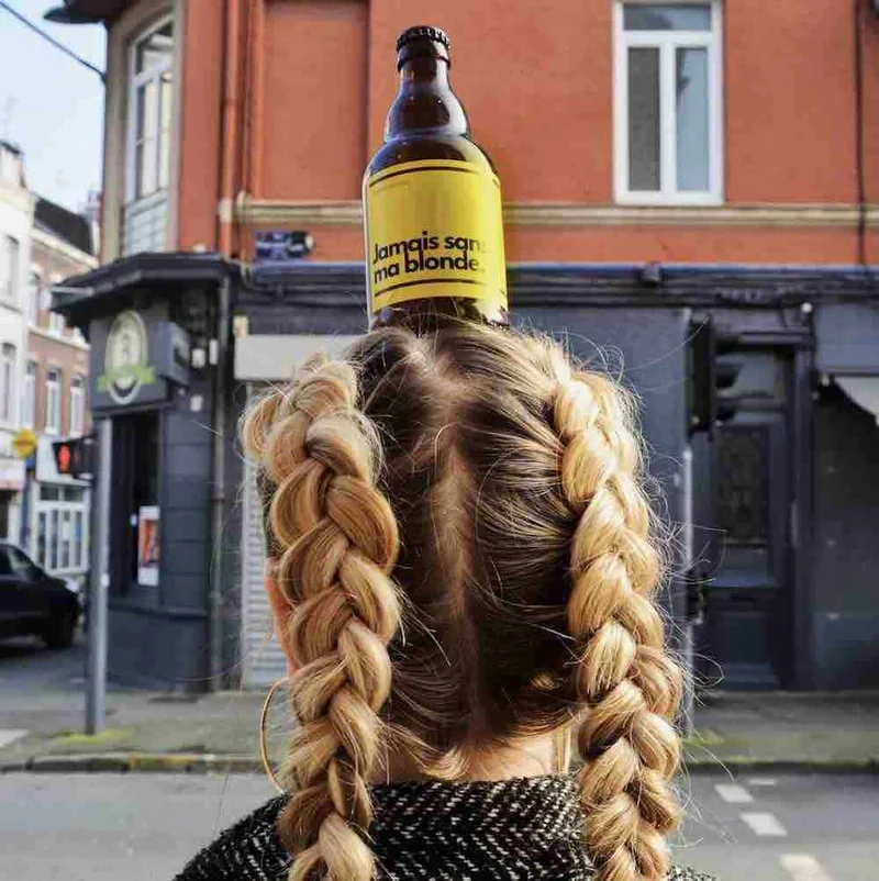 Bière jamais sans ma blonde