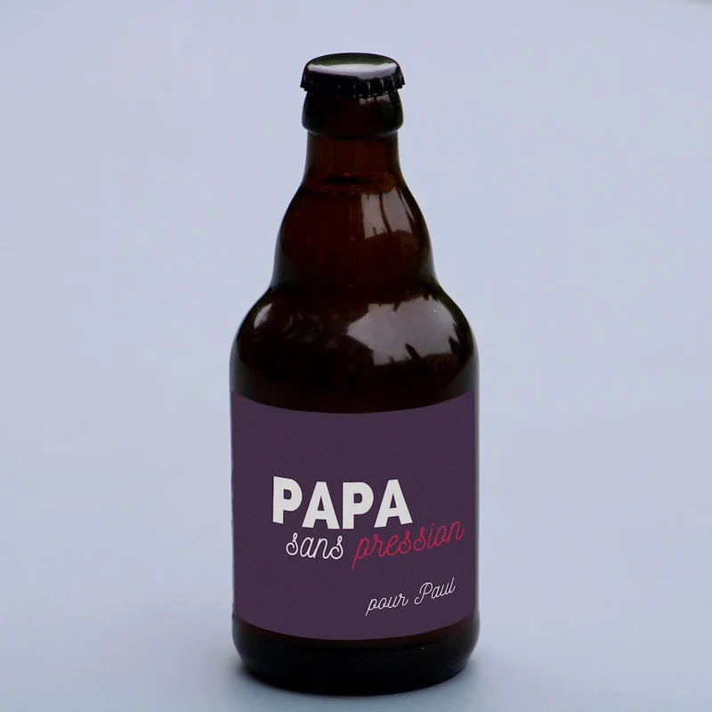 Bière papa sans pression