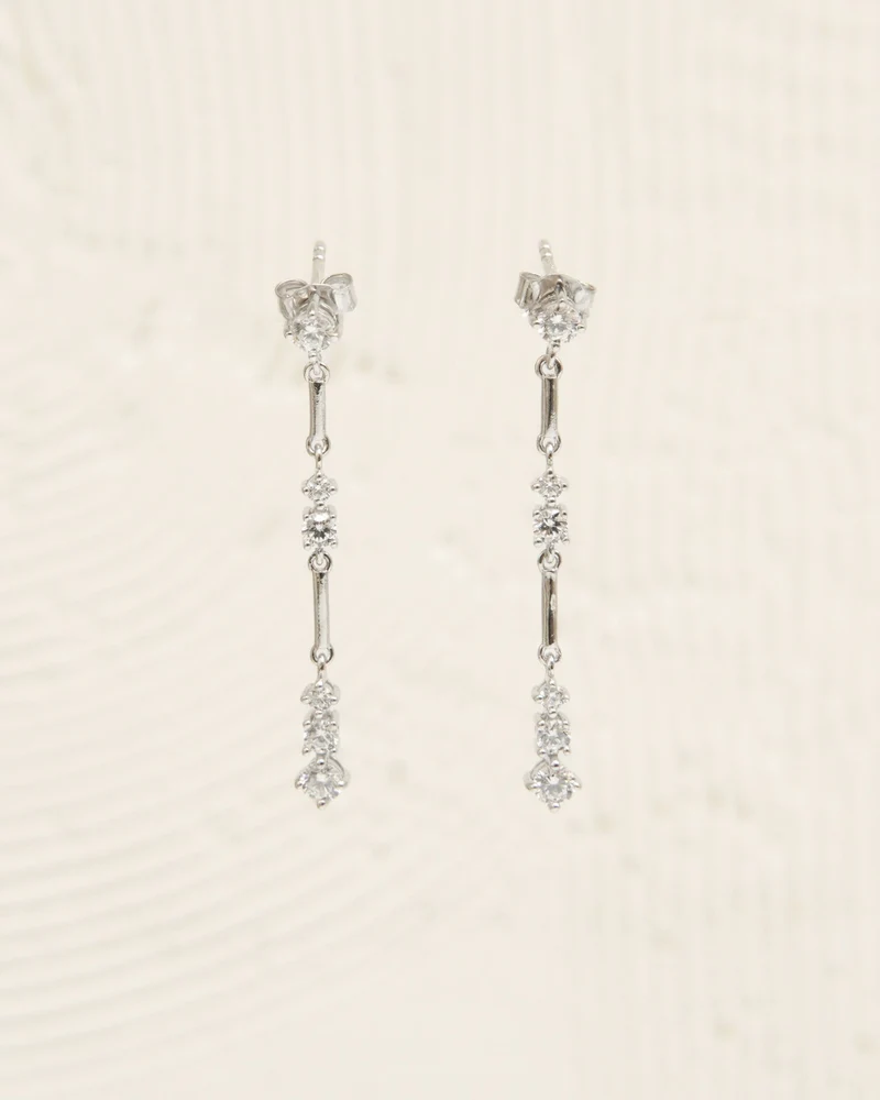 Boucles argent - LILOU