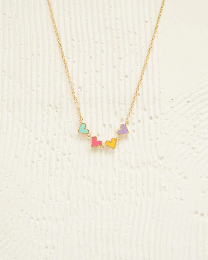 Collier (enfant) - COEUR MULTICO