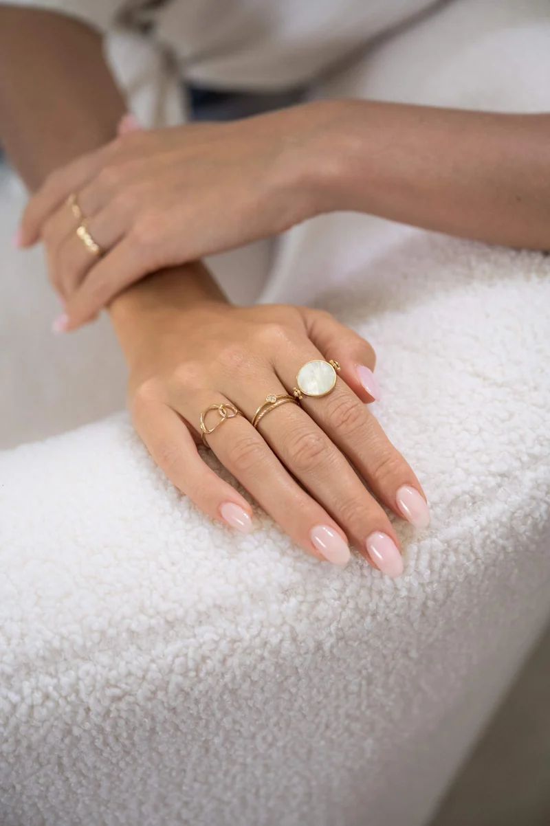 Bague - Maolia blanche