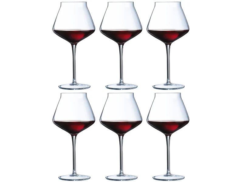 Set de verres a vin Chef & Sommelier - Verres a vin rouge - 55 cl - 6 pièces