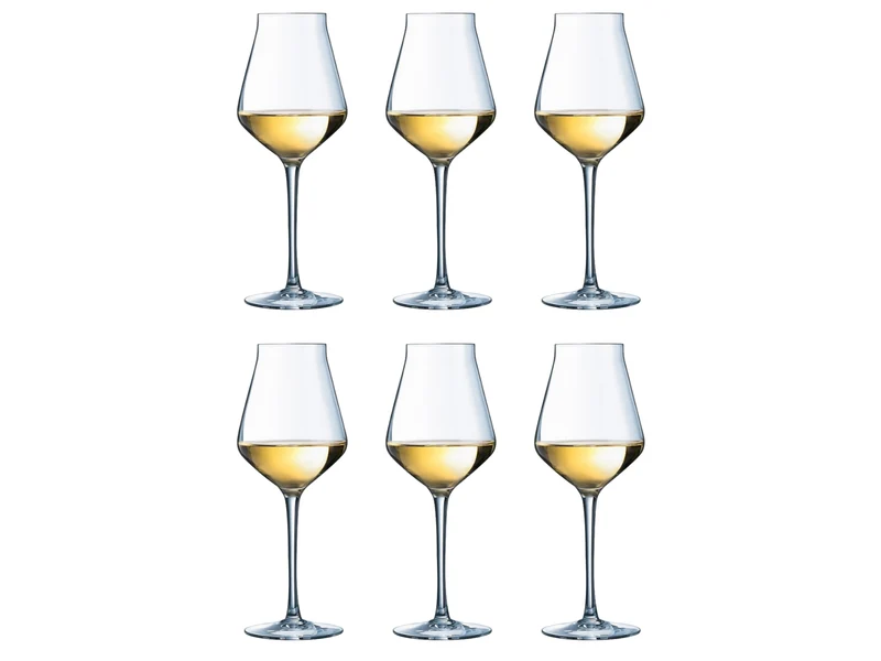 Set de verres à vin Chef&Sommelier - Verres à vin blanc - RevealUp - 30cl - 6