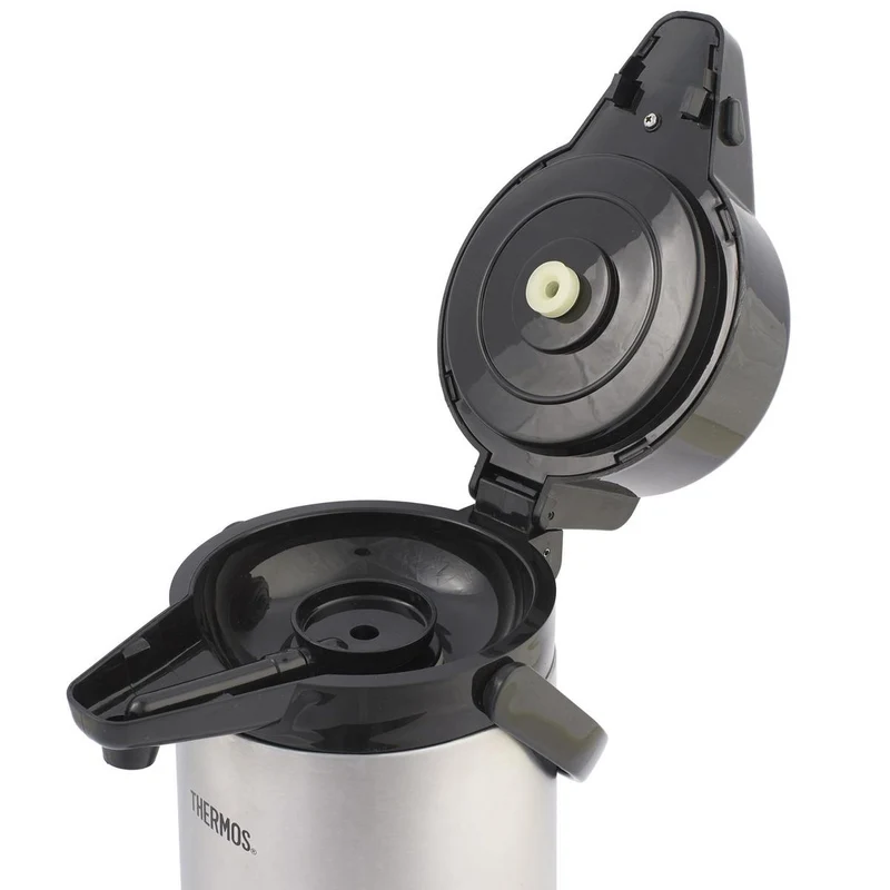 Thermos Thermos - Verseuse a pompe - a fenêtre - en inox - 2,2 L