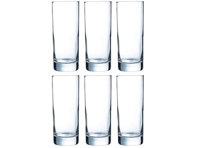 Set de verres a long drink Arcoroc - Gobelet - Islande - 290 ml - 6 pièces