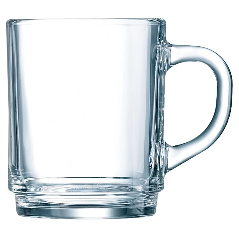 Ensemble de verres à thé Luminarc - Avec anse - Bock - 250 ml - 6 pièces
