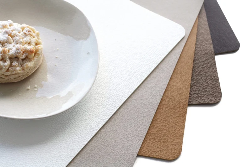 Set de table ASA Selection - Aspect cuir - Leather Optic Fine - 46 x 33 cm