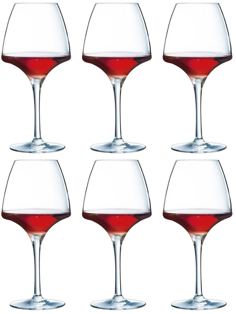 Set de verres a vin Chef&Sommelier - Verres a vin rouge - OpenUp - 32cl - 6