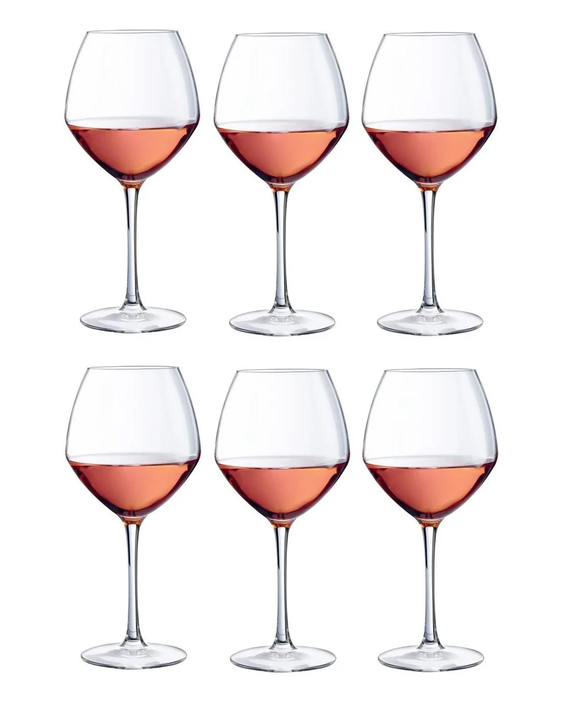 Set de verres a vin Chef & Sommelier - Verres a vin rouge - 58 cl - 6 pièces