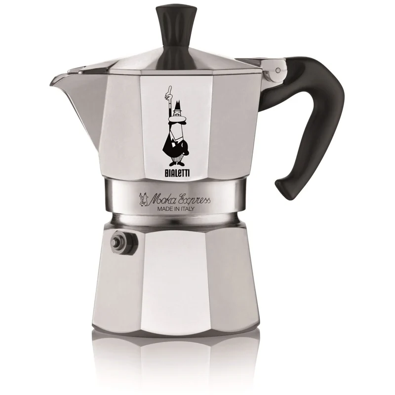 Percolateur Bialetti - Percolateur à café - Moka Express - 2 tasses