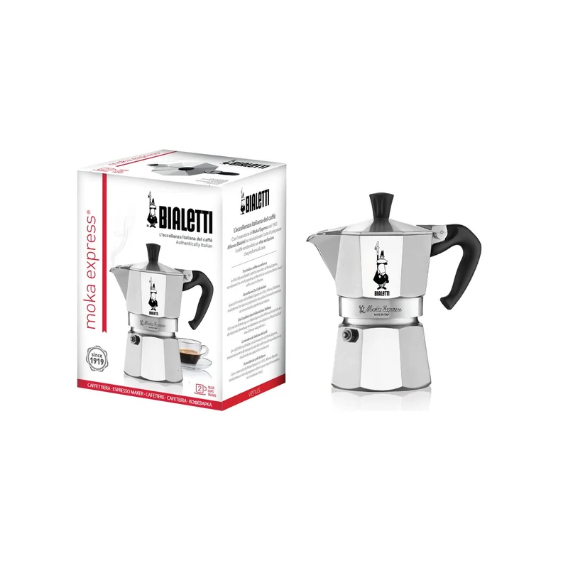 Percolateur Bialetti - Percolateur à moka - Moka Express - 18 tasses