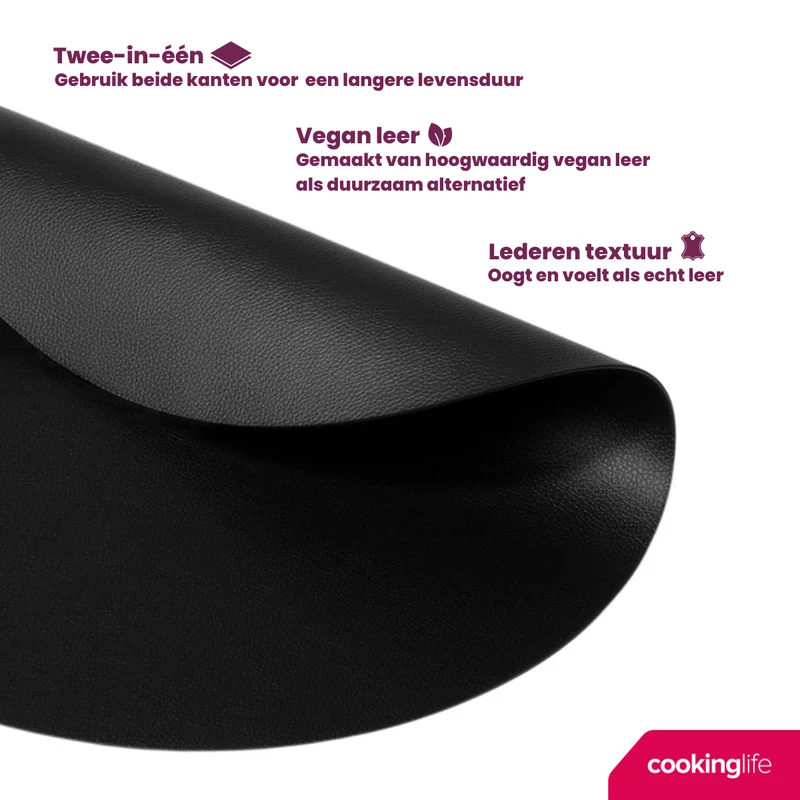 Ensemble de sets de table Cookinglife - Rond - Ø38 cm - 12 pièces